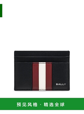 1h可退 香港直邮BALLY 男士钱包 MLB02SEC001I946P CO 黑色 徽标