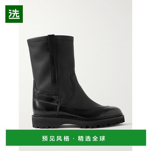 香港直邮John 光滑全粒面皮质切尔西靴 Lobb Ridge 男士 1h可退