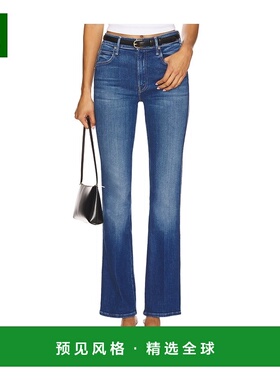 1h可退 香港直邮mother 女士 Smokin' Sneak 中腰双长裤 11107100