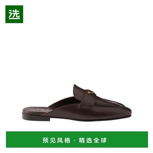 单鞋 香港直邮Prada 1D766N070F010女鞋 普拉达一脚蹬 圆头穆勒鞋