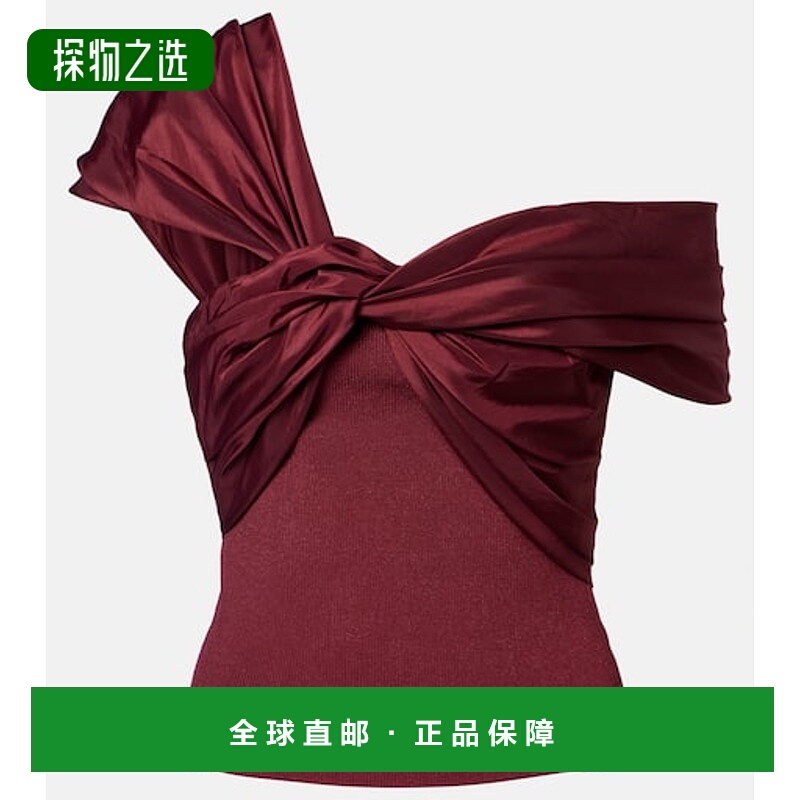 香港直邮Simkhai 女士 Celiana 欧根纱边针织上衣