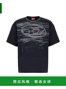 香港直邮Diesel 迪赛 男士 Oval-D 圓領 T 卹 A186530AGCA