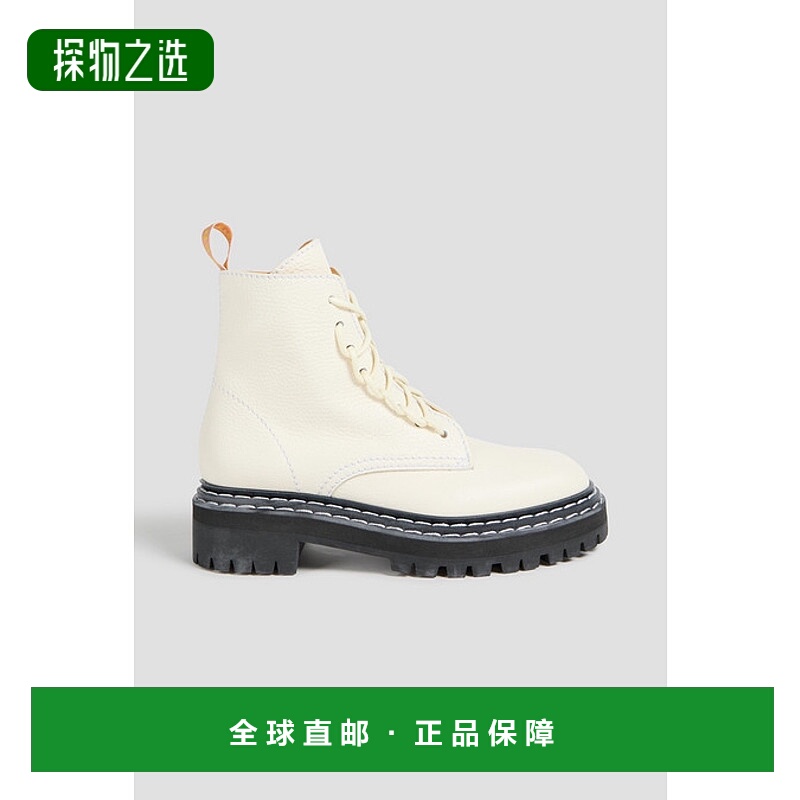 香港直邮Proenza Schouler 普罗恩萨·施罗 女士 鹅卵石纹皮质战