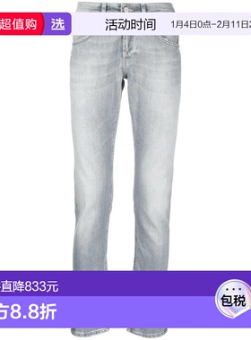 1h可退 香港直邮Dondup 男士 à effet légèrement délavé 牛