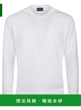 香港直邮DRUMOHR 男士针织衫 D8C103SSL100 SS2026 白色