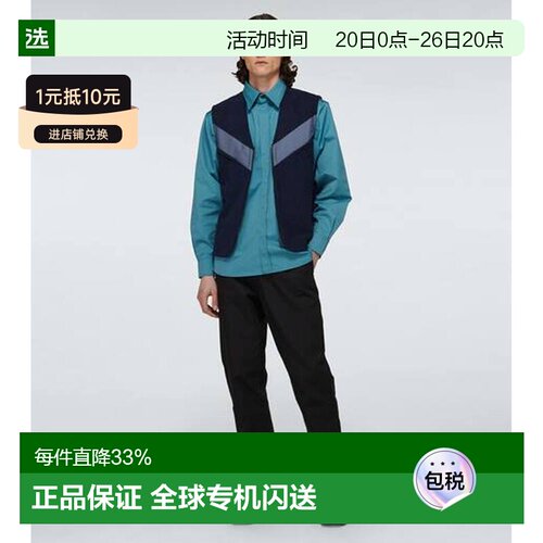 1h可退 香港直邮GR10K 男士 Backend 背心 blue蓝色 舒适时尚