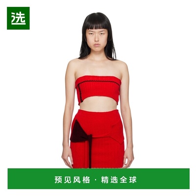 香港直邮OTTOLINGER 女士衬衫 708101RED AW2023 红色 徽标抹胸式
