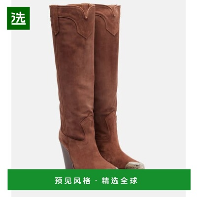 1h可退 香港直邮Paris Texas 女士 El Dorado 绒面革牛仔靴子