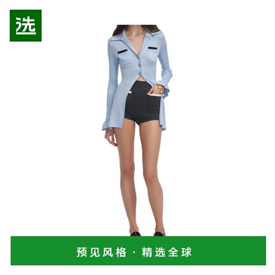 香港直邮SELF-PORTRAIT 女士针织毛衣 PF25046TBL SS2025 蓝色