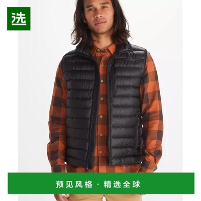 1h可退 【美国直邮】Marmot 男士 Highlander 羽绒马甲 运动服 休