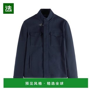 NAM0450042JWYE 外套 香港直邮Fay 弹力羊毛棉短款