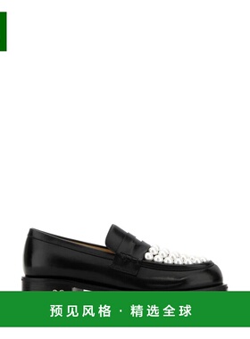 香港直邮MACH&MACH 女士芭蕾乐福鞋 PF24S077630CLFB02BLACKWHITE