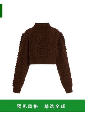 1h可退 香港直邮ULLA JOHNSON 女士 Albia 羊驼毛混纺毛衣