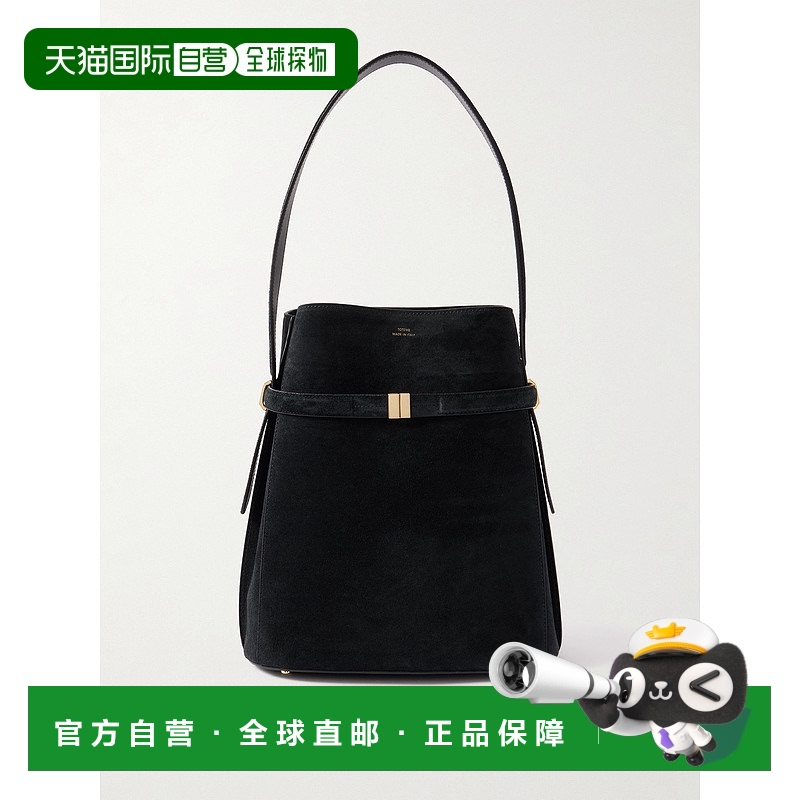 1h可退 香港直邮TOTÊME 女士 束带绒面革手提包 253WAL0048LE0004