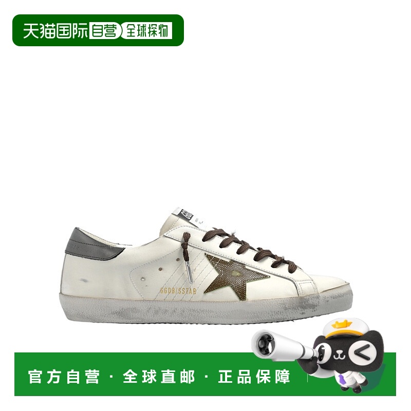 香港直邮Golden Goose Deluxe Brand 系带低帮休闲鞋 GMF00101.F0