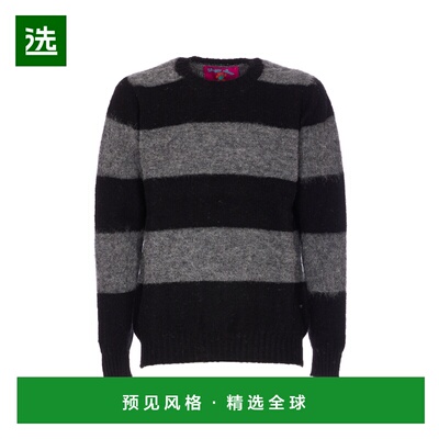 香港直邮HOWLIN 男士针织衫 SHAGGYBEARBLACKISH AW2025 黑色