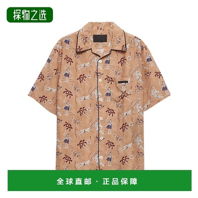 香港直邮Prada 短袖衬衫 UCS52417OYSOOO