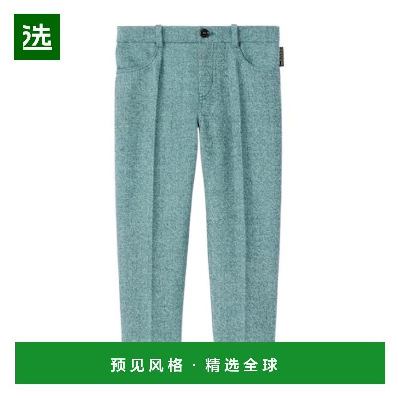 1h可退 香港直邮Gucci 腰带环休闲裤 845334XWA54