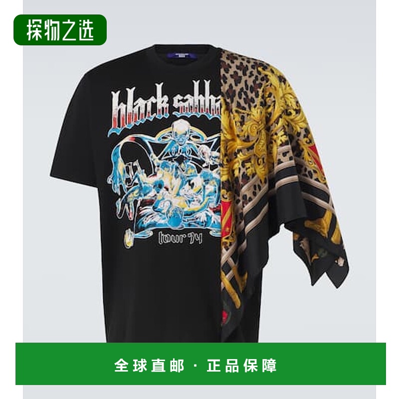 1h可退 香港直邮Junya Watanabe 渡边淳弥 男士 Sabbath 黑色披肩