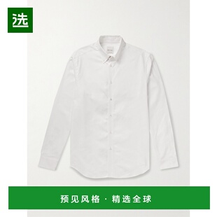 1h可退 香港直邮Paul Smith 保罗·史密斯 男士 领尖带扣式棉质牛