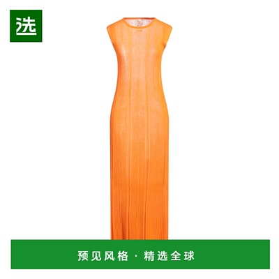1h可退 香港直邮Alysi 女士 长款连衣裙 orange橙色 舒适时尚