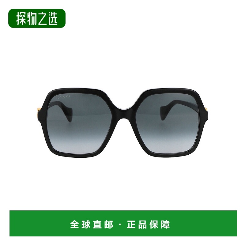 1h可退 香港直邮Gucci 古驰 女士 超大镜框太阳镜 GG1072S