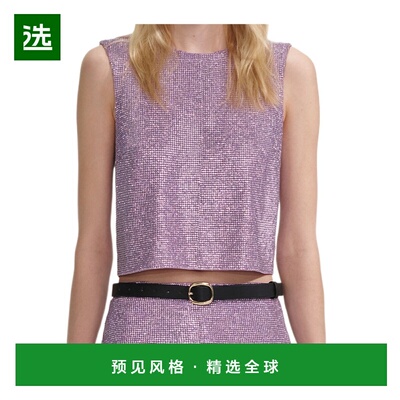 香港直邮SELF-PORTRAIT 女士背心吊带 PF25023TL SS2025 紫色