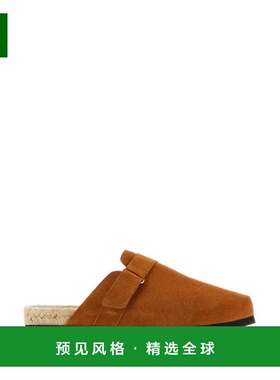 香港直邮MANEBI 女士凉鞋 R39B0CUERO SS2023 驼色 Camel suede H
