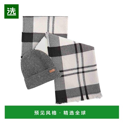 香港直邮Barbour 女士围巾 LGS0094GY31 AW2025 花色 Pendle Bean