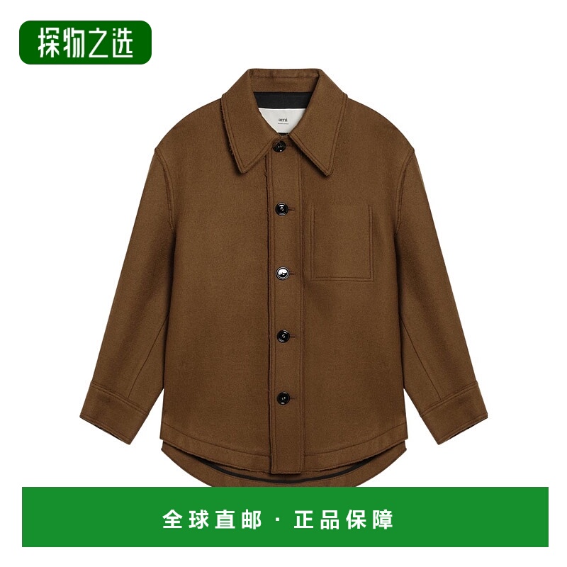 香港直邮Ami Paris 长袖衬衫 UJK824UWV0078