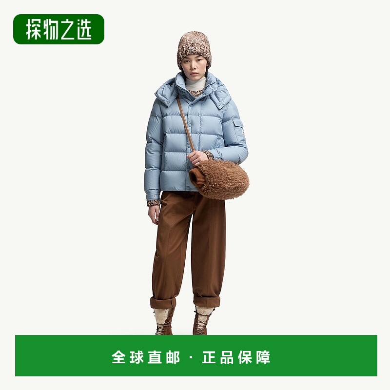 欧洲直邮Moncler/盟可睐 Maya 70 连帽短款羽绒服女款可拆卸
