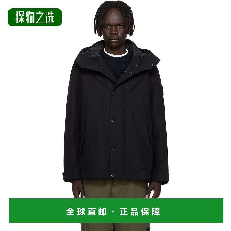 香港直邮Stone Island 石头岛 男士 黑色 4100105 Weatherproof C