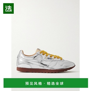 香港直邮AUTRY vinyl 女士 mirrored 低帮帆布饰 Windspin 1h可退