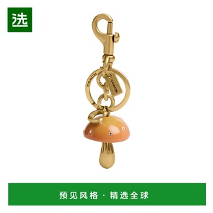 香港直邮Coach 蘑菇造型手袋挂饰 CZ123钥匙扣钥匙圈扣环