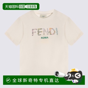 T恤 1h可退 欧洲直邮fendi 少男 上装