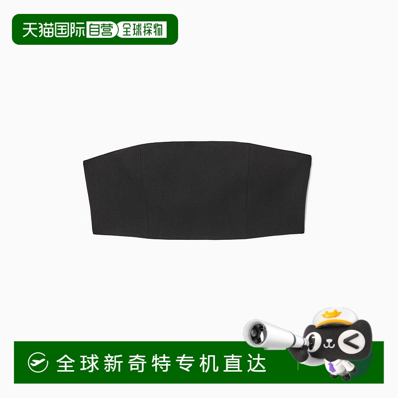 欧洲直邮COS 女士黑色粘胶胸衣新款