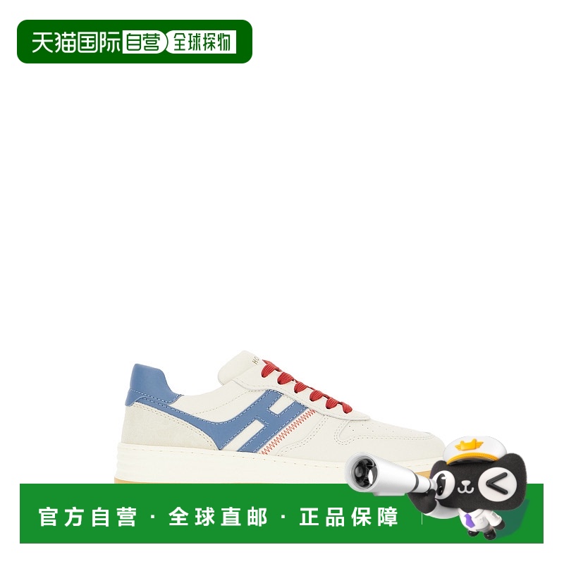 1h可退 香港直邮Hogan 女士 H630 多色绒面革皮质运动鞋 HXW6300E