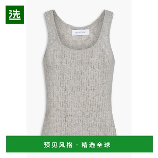 1h可退 香港直邮NAADAM 女士 洞眼针织羊绒背心 NWCT005765CEMENT