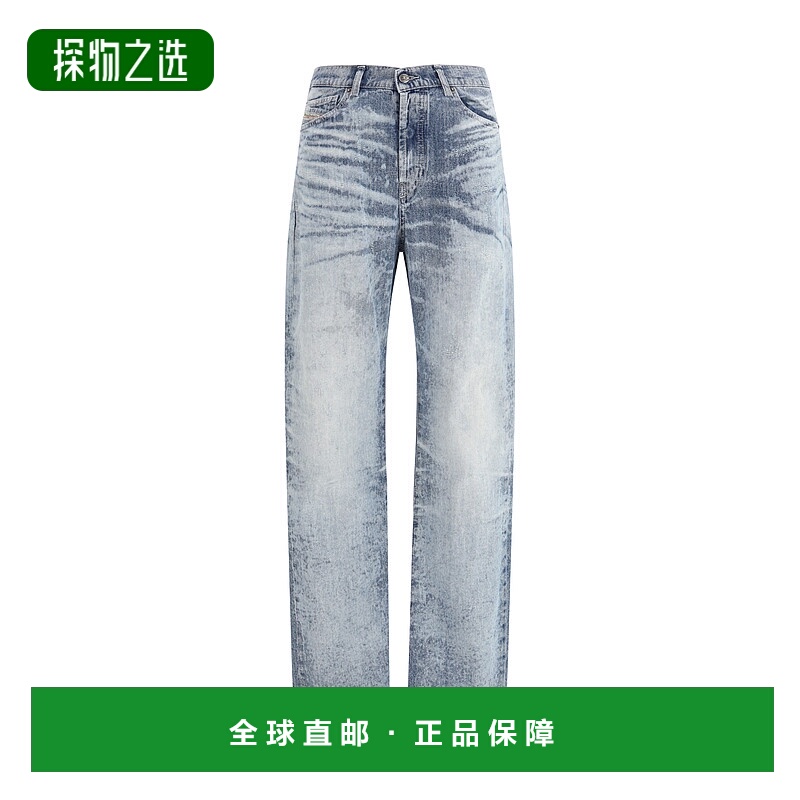 香港直邮Diesel 迪赛 女士 1971 D-Sent 常规牛仔裤 A21359068TY0