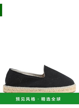 1h可退 香港直邮manebi 男士 帆布面凉鞋 black黑色 舒适时尚