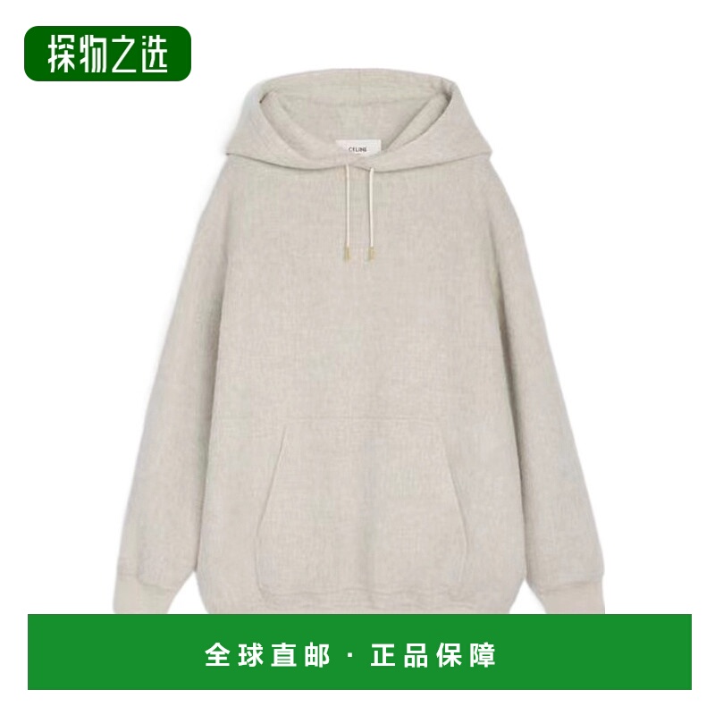 香港直邮Celine 长袖连帽针织卫衣 2V58J582R.