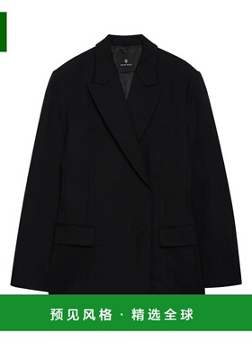 香港直邮Anine Bing 女士外套 A0112057BLK1 SS2026 黑色 Jacket
