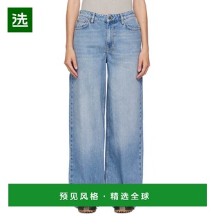 1h可退 香港直邮Ksubi 女士 蓝色 Baggy Horizon 牛仔裤 WFA25DJ0