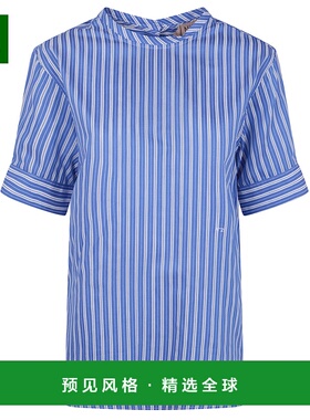 香港直邮N21 女士衬衫 G1021520RD11 SS2026 蓝色 CANVAS BLOUSE
