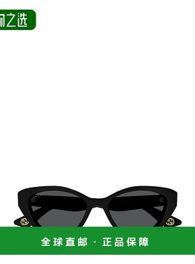 1h可退 香港直邮Gucci 古驰 女士 全框太阳镜 GG1638S black黑色
