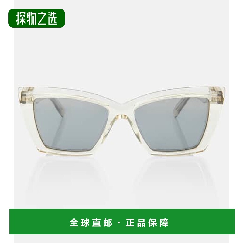 1h可退 香港直邮Saint Laurent 圣罗兰 女士 SL 657 方框太阳眼镜