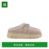徽标穆勒鞋 香港直邮MOU AW2024 花色 女士拖鞋 MUFW531001AGOAT