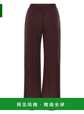 1h可退 香港直邮Dondup 女士 阔腿带Logo运动裤 DP831KF0234DIT1D