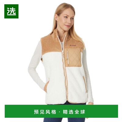 1h可退 【美国直邮】vineyard vines 全拉链背心 女士马夹 轻便舒