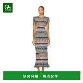 香港直邮ULLA 无袖 JOHNSON 1h可退 女士 Ajak 针织中长连衣裙 PF2